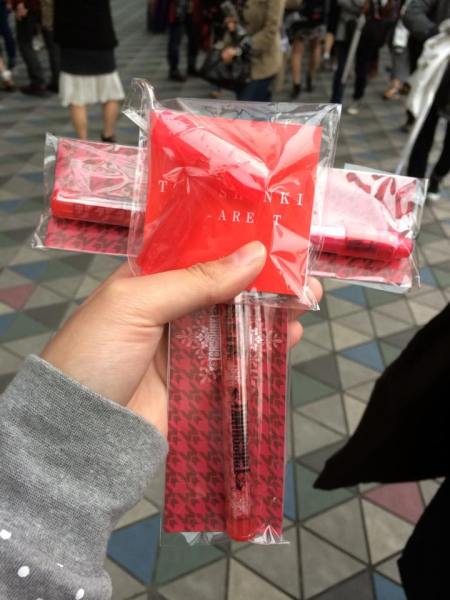 Our lightsticks! |diary of a dysaniac